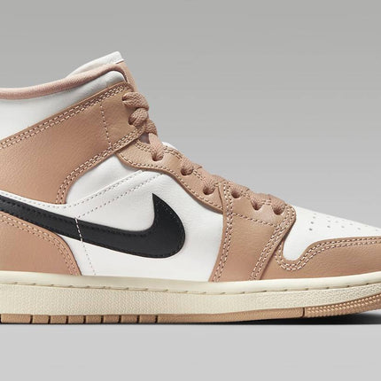 BQ6472-103 Nike Air Jordan 1 Mid Desert (Women's)