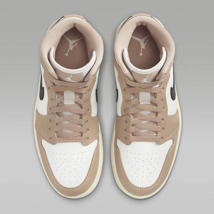 BQ6472-103 Nike Air Jordan 1 Mid Desert (Women's)