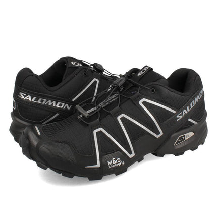 L47588000 Salomon Speedcross 3 Black Silver (Men's)