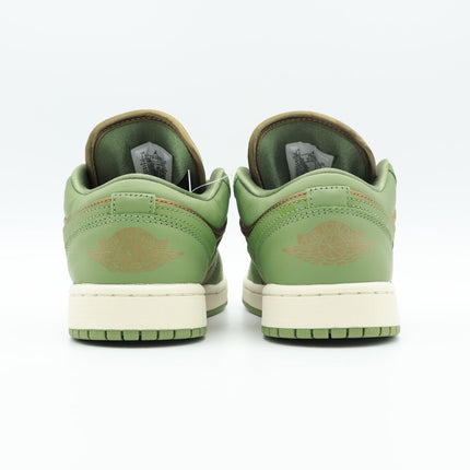 FB9893-300 Nike Air Jordan 1 Low SE Brown Kelp Sky J Light Olive (Women's)