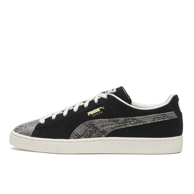 398706-02 Puma Suede Split Puma Black Smoky Gray (Men's)