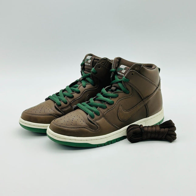 Size 9 - CV1624-200 Nike Dunk High SB Baroque Brown (Mens)