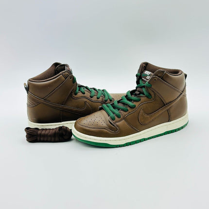 Size 9 - CV1624-200 Nike Dunk High SB Baroque Brown (Mens)