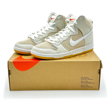 DA9626-100 Nike SB Dunk High Pro ISO Orange Label Unbleached Natural (Men's)