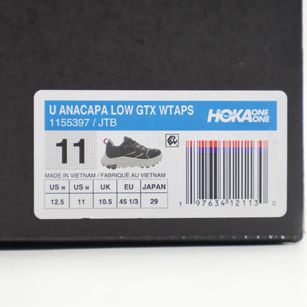 1155397-JTB WTAPS Hoka Anacapa Low GTX Jet Black (Men's)