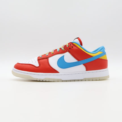 DH8009-600 Nike Dunk Low LeBron James Fruity Pebbles Habanero Red (Men's)