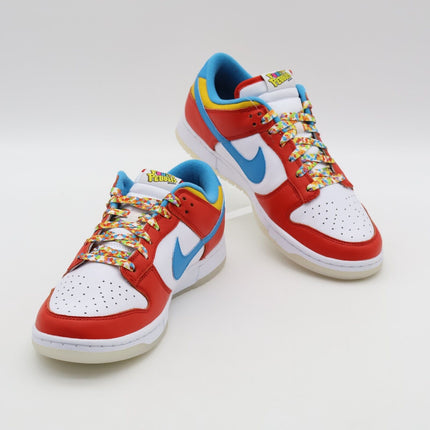 DH8009-600 Nike Dunk Low LeBron James Fruity Pebbles Habanero Red (Men's)