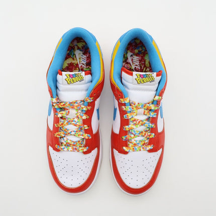 DH8009-600 Nike Dunk Low LeBron James Fruity Pebbles Habanero Red (Men's)