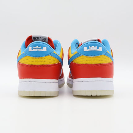 DH8009-600 Nike Dunk Low LeBron James Fruity Pebbles Habanero Red (Men's)