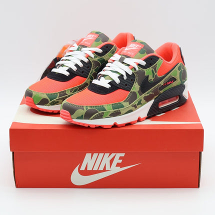 CW6024-600 atmos Nike Air Max 90 Reverse Duck Camo Infrared Black Sage (Men's)