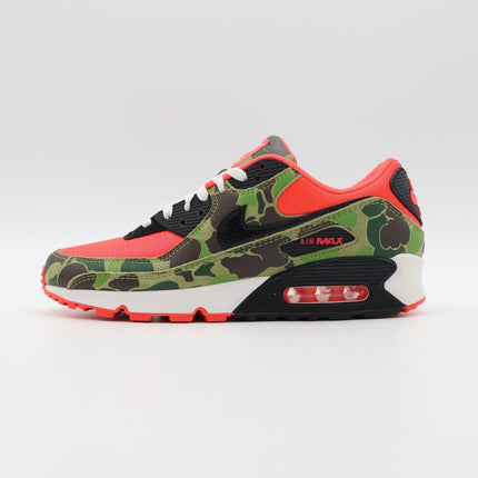 CW6024-600 atmos Nike Air Max 90 Reverse Duck Camo Infrared Black Sage (Men's)