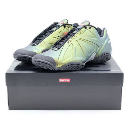 FB8934-700 Supreme Nike Air Zoom Courtposite Metallic Gold Black Green (Men's)