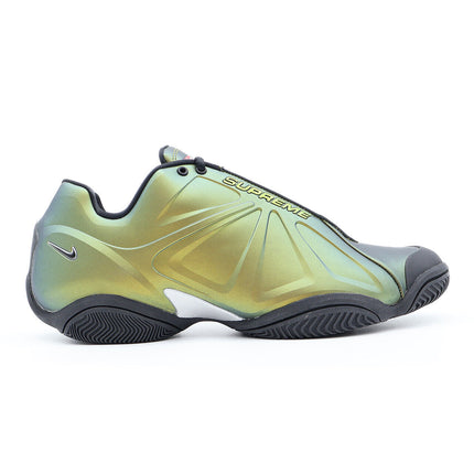 FB8934-700 Supreme Nike Air Zoom Courtposite Metallic Gold Black Green (Men's)