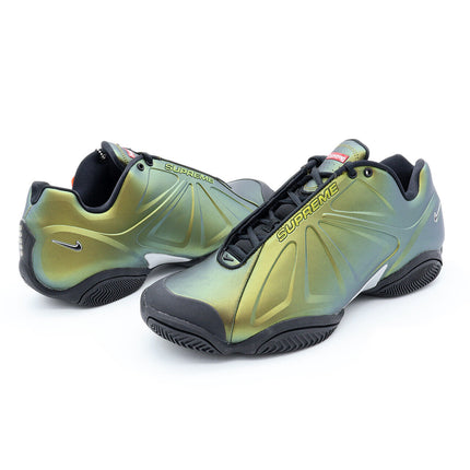 FB8934-700 Supreme Nike Air Zoom Courtposite Metallic Gold Black Green (Men's)