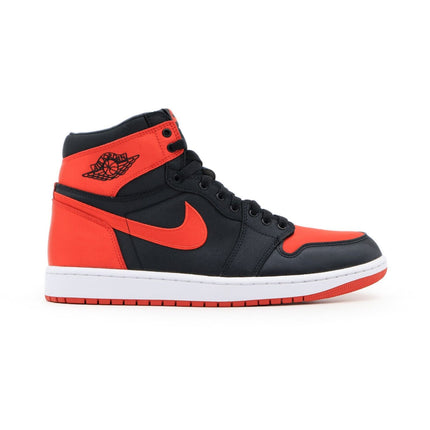 FD4810-061 Nike Air Jordan 1 Retro High OG Satin Bred Black White (Women's)