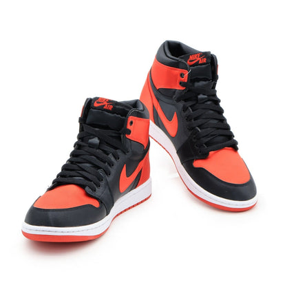 FD4810-061 Nike Air Jordan 1 Retro High OG Satin Bred Black White (Women's)