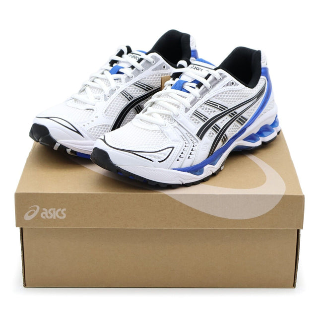 1201A019-101 Asics Gel-Kayano 14 White Tuna Blue Black Grey Silver (Men's)