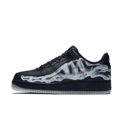 BQ7541-001 Nike Air Force 1 Low Black Skeleton (Men's)