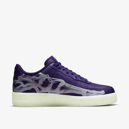 CU8067-500 Nike Air Force 1 Purple Skeleton (Men's)