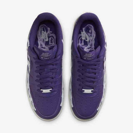 CU8067-500 Nike Air Force 1 Purple Skeleton (Men's)