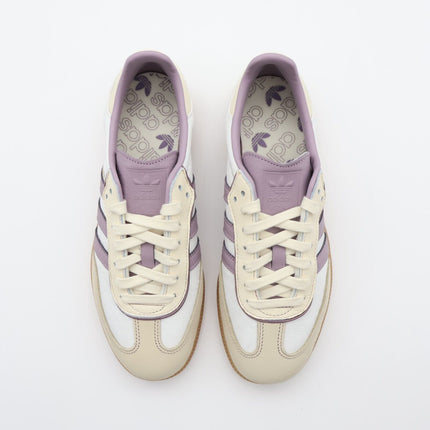 IE1417 adidas Originals Samba OG Cream Gold Metallic Preloved Fig (Women's)