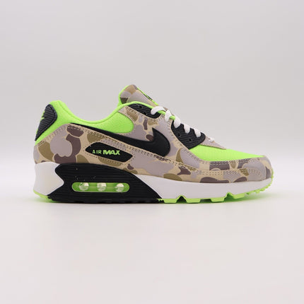 CW4039-300 Nike Air Max 90 Green Camo Ghost Green Black White (Men's)