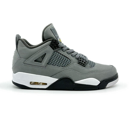 308497-007 Nike Air Jordan 4 Retro Cool Grey Chrome Dark Charcoal White Steel