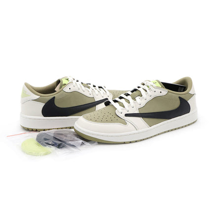 FZ3124-200 Travis Scott Nike Air Jordan 1 Low Golf NRG Neutral Olive (Men's)