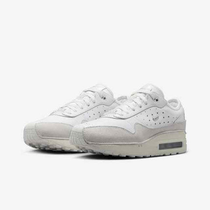 HM6690-100 Jacquemus Nike Air Max 1 SP Sail and Summit White (Women's)