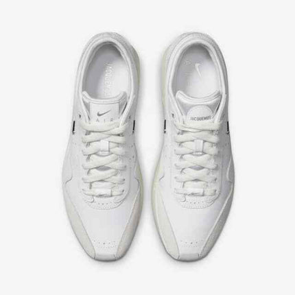 HM6690-100 Jacquemus Nike Air Max 1 SP Sail and Summit White (Women's)