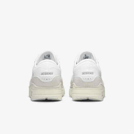 HM6690-100 Jacquemus Nike Air Max 1 SP Sail and Summit White (Women's)