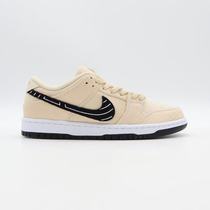 FD2627-200 Albino & Preto Nike SB Dunk Low Pro Pearl White Fossil Sail (Men's)