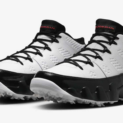 FJ5934-100 Nike Air Jordan 9 Golf White Black True Red (Men's)