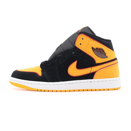 FJ4923-008 Nike Air Jordan 1 Mid SE Fat Tongue Vivid Orange Black (Men's)