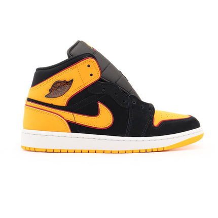 FJ4923-008 Nike Air Jordan 1 Mid SE Fat Tongue Vivid Orange Black (Men's)