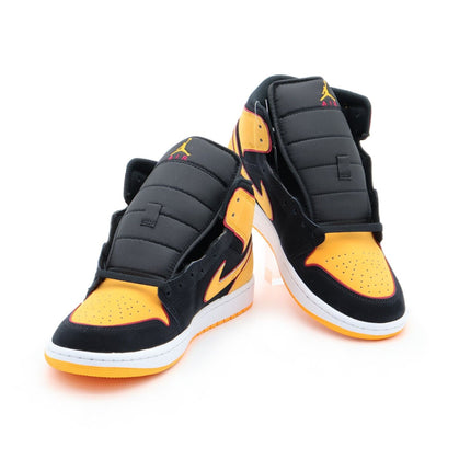 FJ4923-008 Nike Air Jordan 1 Mid SE Fat Tongue Vivid Orange Black (Men's)