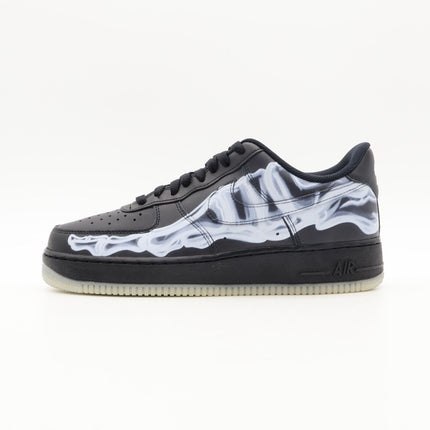 Size 9.5 - BQ7541-001 Nike Air Force 1 '07 QS Black Skeleton