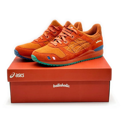 1201A941-800 ballaholic Asics Gel-Lyte III OG Harvest Pumpkin Orange (Men's)