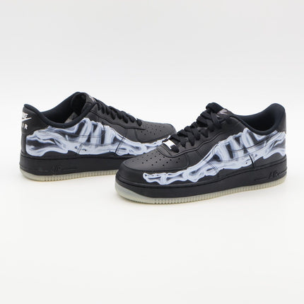 Size 9.5 - BQ7541-001 Nike Air Force 1 '07 QS Black Skeleton