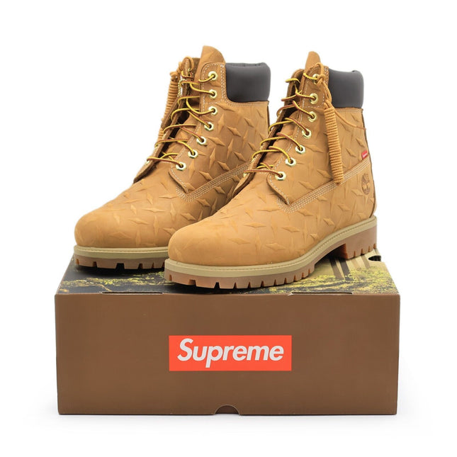 TB0A6DD4231 Supreme Timberland Diamond Plate 6inch Premium Waterproof Boot Wheat