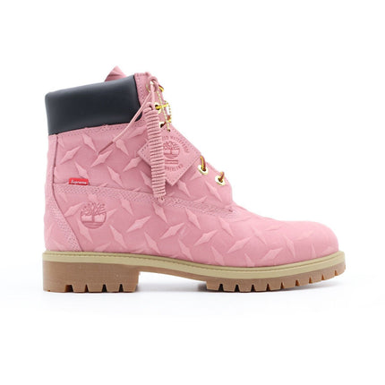 TB0A6DF9661 Supreme Timberland Diamond Plate 6inch Premium Waterproof Boot Pink