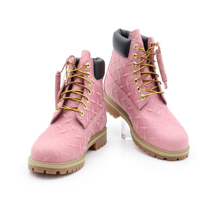 TB0A6DF9661 Supreme Timberland Diamond Plate 6inch Premium Waterproof Boot Pink