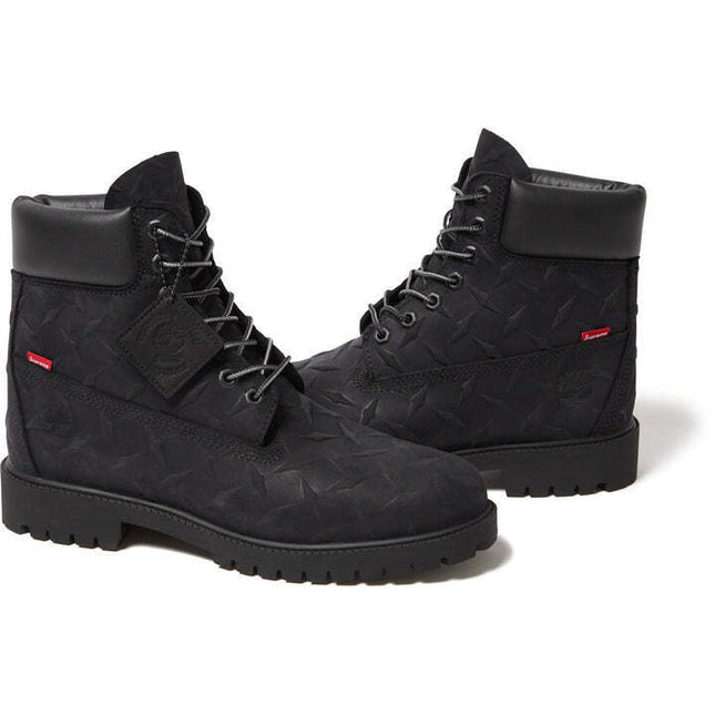 TB0A6DE1001 Supreme Timberland Diamond Plate 6inch Premium Waterproof Boot Black