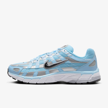 CD6404-401 Nike P-6000 Aquarius Blue Metallic Silver White Black (Men's)