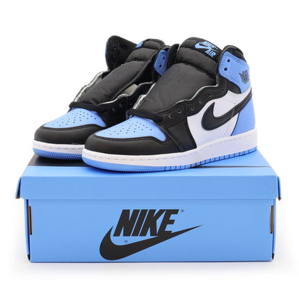 FD1437-400 Nike GS Air Jordan 1 Retro High OG University Blue UNC Toe