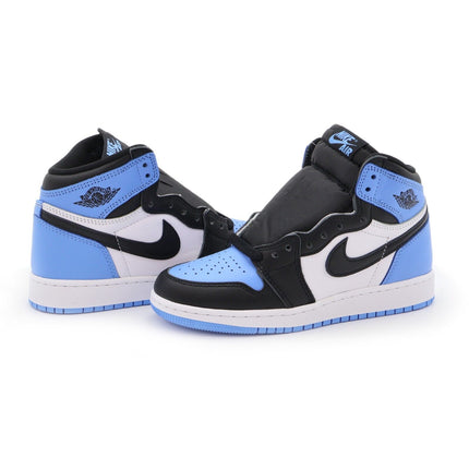 FD1437-400 Nike GS Air Jordan 1 Retro High OG University Blue UNC Toe