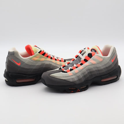 Size 11 - AT2865-100 Nike Air Max 95 OG Solar Red Neutral Grey Medium White