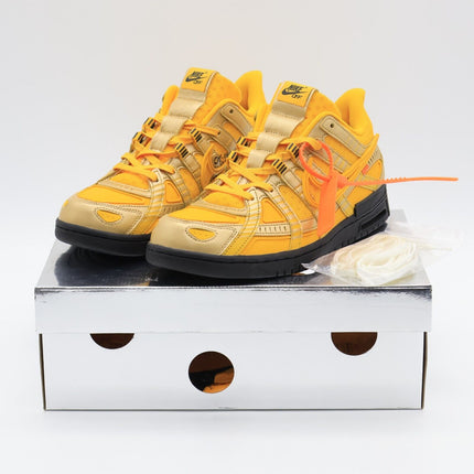 Size 10.5 - CU6015-700 Nike Off-White x Air Rubber Dunk University Gold