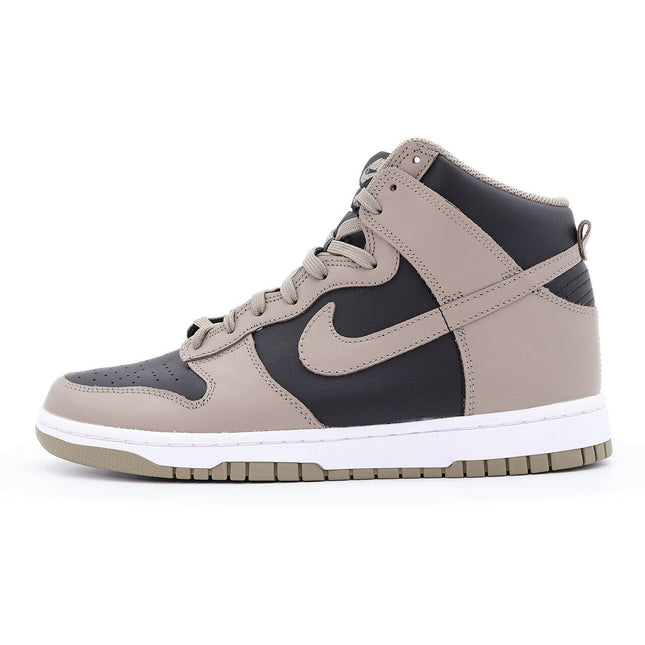 DD1869-002 Nike Dunk High Moon Fossil Black Bitter Dark Brown Ash Grey (Women's)