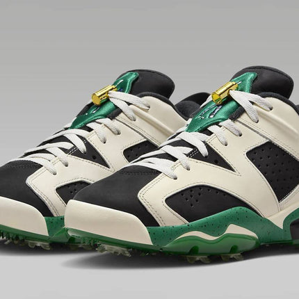 FJ0848-100 Eastside Golf Nike Air Jordan 6 Low Golf White Malachite 1961 (Men's)